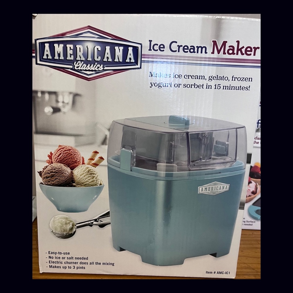 Ice cream,Milk shake and Waffle maker.
